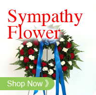 Sympathy Flowers Wreath