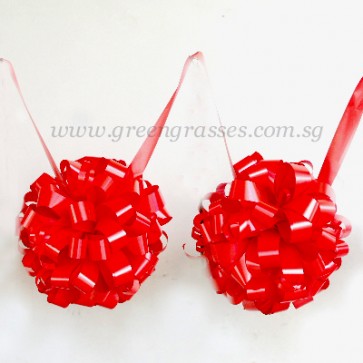 BW05938-2 pcs Ø12" Standard Ribbon Bow