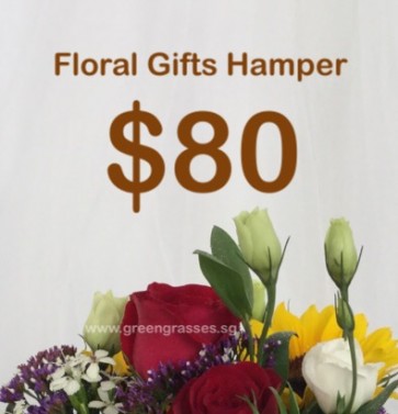 FG080098 Floral Gifts Hamper