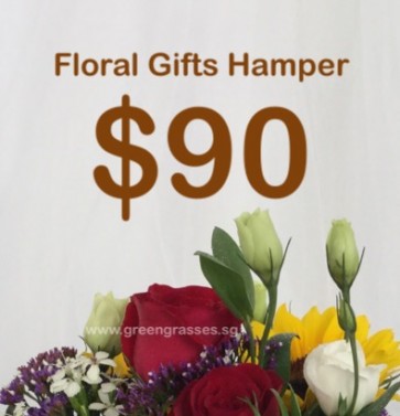 FG090098 Floral Gifts Hamper