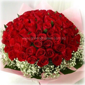 GHB28020 LGRW-99 India Red Roses