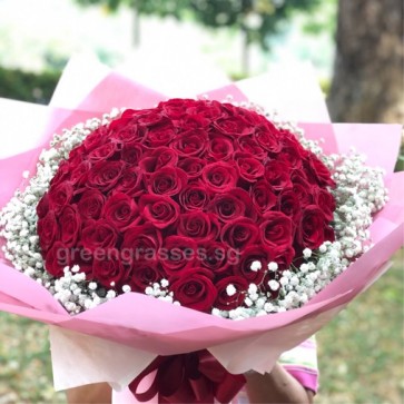 GHB37028 LGRW-108 Red Rose