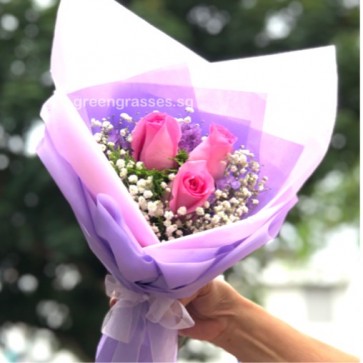HB06036-SW-3 Hot Pk Rose