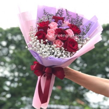 HB07507 GLSW-12 Rose(Pk+Red)