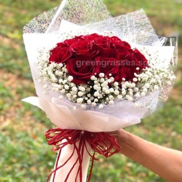 HB08532 GLSW-12 Red Rose