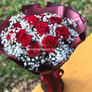 HB08510 ORW-12 Red Rose