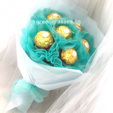 SCSR03062-Self Collect-PRW-6 Ferrero Rocher Chocolates-Turquoise