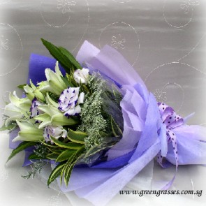 HB12093-LSW-5 Wh Lily