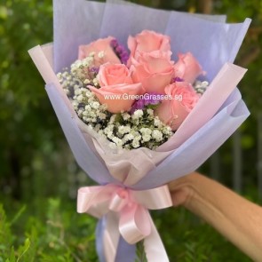 HB07509 GLSW-6 Pk Roses